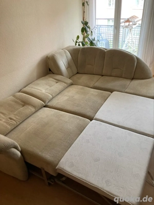 Couch mit Schlaffunktion und Bettkasten zu verkaufen Bild 2