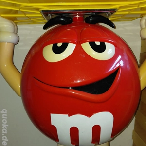 M und M Werbefigur