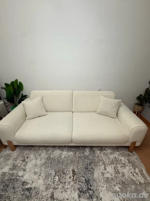 2 Sitzer Sofa 2 Sessel Top Zustand Bild 2