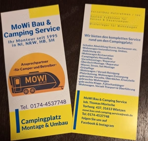 Wohnwagen Reparatur, Restauration, Umbau, Transport, Entsorgung vom Profi