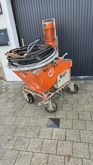 Putzmaschine PFT G4 Verputzmaschine Estrichmaschine 