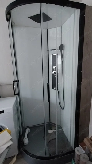 Halbrunde Fertigdusche Topzustand Topgelegenheit