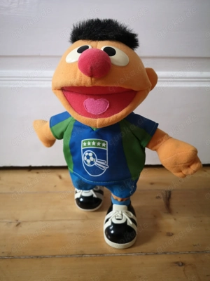 Sprechender Fußball Ernie Sesamstrasse Mattel Fisher Price aus 2003