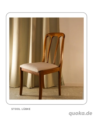 Lübke Stühle 4 Stück neu bezogen