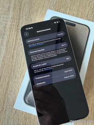 iPhone 15 pro Max 256