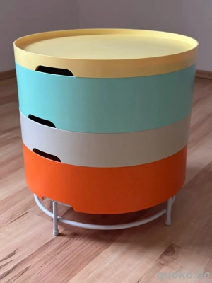 IKEA PS2014 Beistelltisch Retro Vintage Aufbewahrung Couchtisch