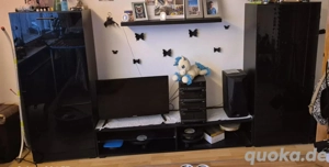 gut erhaltene fast neue Wohnwand 