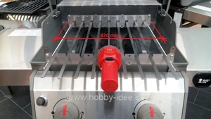 Pizza Spießantrieb BBQ Spieße Spießdreher Schaschlik Grill Spiessaufsatz  Bild 4