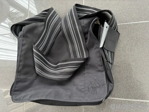 Lässig Wickeltasche mit Wickelunterlage Schwarz