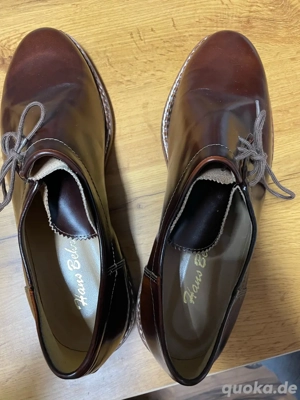 Lederschuhe Gr. 43 Neu Hans Behr. Bild 7