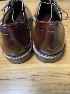 Lederschuhe Gr. 43 Neu Hans Behr. Bild 4
