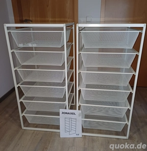 2 IKEA Jonaxel Regale 50x51x104cm 