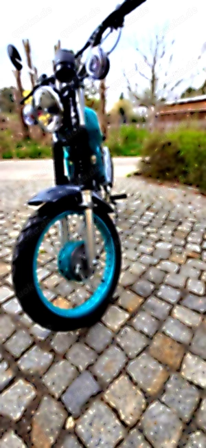 Moped S51 Enduro Neuaufbau - Sonderlackierung