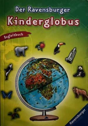 Kinderglobus von Ravensburger, beleuchtet, mit Begleitbuch