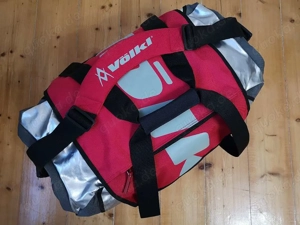 Große Völkl Collection Sporttasche Reisetasche red  black  silver Bild 3