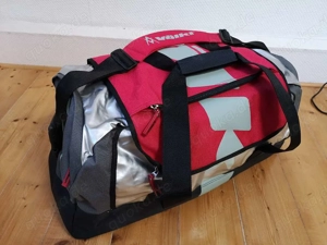 Große Völkl Collection Sporttasche Reisetasche red  black  silver Bild 2