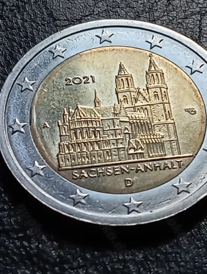 2 Euro 2021 Sachsen -anhalt Deutschland 