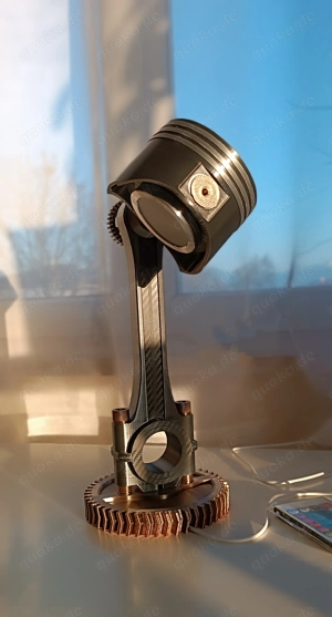 Kolbenmotorlampe LED Licht Schreibtisch Deko