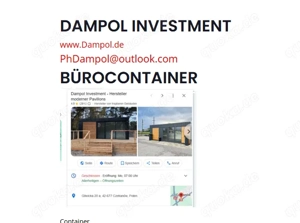 Bürocontainer   Wohncontainer   Transport kostenlos + KRAN Bild 2