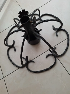 Extravaganter Christbaumständer Weihnachtsbaumständer Gusseisen