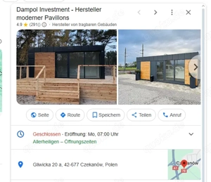 Wohncontainer   Container Pavillon , Transport kostenlos + KRAN Bild 4