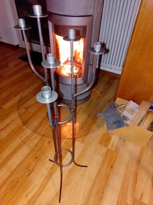 Dekorativer Kerzenständer 6 - Arm 1,10m hoch Bild 3