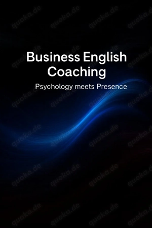 Business English Coaching Online von US Native Speaker