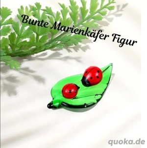 Bunte Marienkäfer Figur 