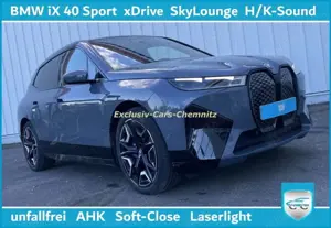 BMW iX 40 xDrive Sport AHK H/K Garantie unfallfrei I