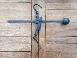 Balkenwaage Stabwaage Waage Antik DDR Deko Dekoration 
