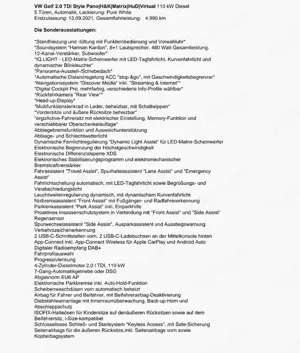 Volkswagen Golf Golf 2.0 TDI DSG Style *Matrix, Sthz , HK , Pano*