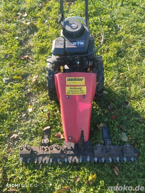 Oehler Balkenmäher Motormäher Briggs & Stratton Motor