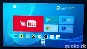 Android TV Box mit TV Deutschland und  aus anderen Ländern neu