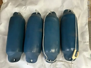 4 x Majoni Bootsfender 22x65 in Blau