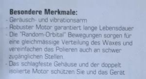 Wachs und Poliermaschine neu nicht benutzt  Bild 3