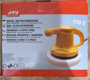 Wachs und Poliermaschine neu nicht benutzt 