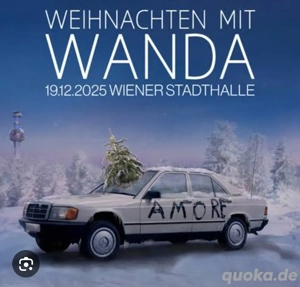 WANDA Konzert in Wien 19.12.25 Sitzplätze 