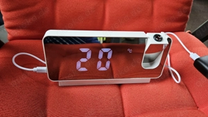 LED Projektionsuhr S282A   Zeit, Temperatur & Komfort auf einen Blick! Bild 6