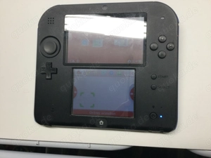 Nintendo 2DS Konsole Blau Schwarz mit Netzteil Bild 7