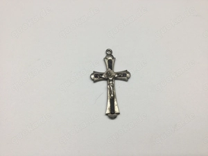 Damen Schmuck Vintage Anhänger Kreuz Kruzifix 