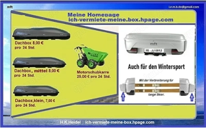 MFT Heckbox, silber oder schwarz