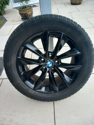 4 Winterräder mit BMW Alu-Felgen und Bridgestone-Reifen LM001 245 50 R18 100H, Premium Ausstattung