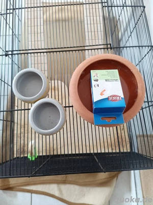 Hamsterkäfig aus Glas 