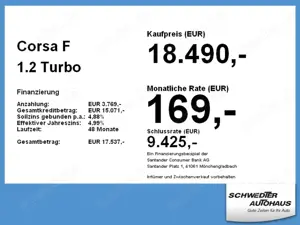 Opel Corsa F 1.2 Turbo GS LED+Navi+SHZ+Fernlichtass. Bild 4