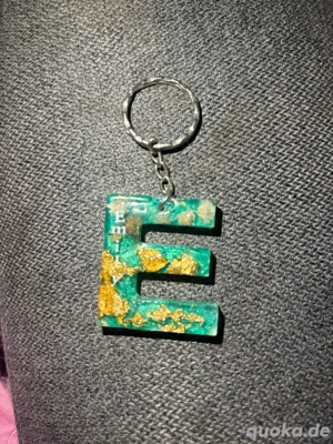 Personalisierte Schlüsselanhänger mit Buchstaben   handgemacht & einzigartig! 