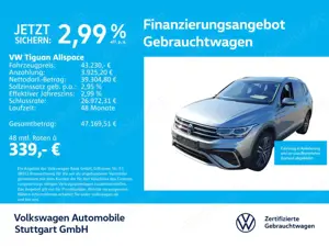 Volkswagen Tiguan Allspace Elegance 2.0 TDI DSG Navi AHK Ka