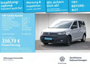 Volkswagen Caddy 2.0 TDI AHK ACC Klima Sitzhzg. uvm