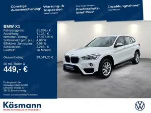 BMW X1 sDrive 18i Advantage LED KAM NAV SHZ PDC
