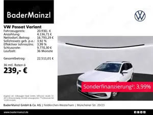 Volkswagen Passat Variant 2.0 TDI DSG AHK Navi SHZ Kamera