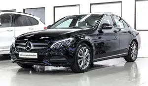 Mercedes-Benz C 180 C180 AVANTGARDE SAG LED NAV CPA+ TEMP PANO SHZ 17"